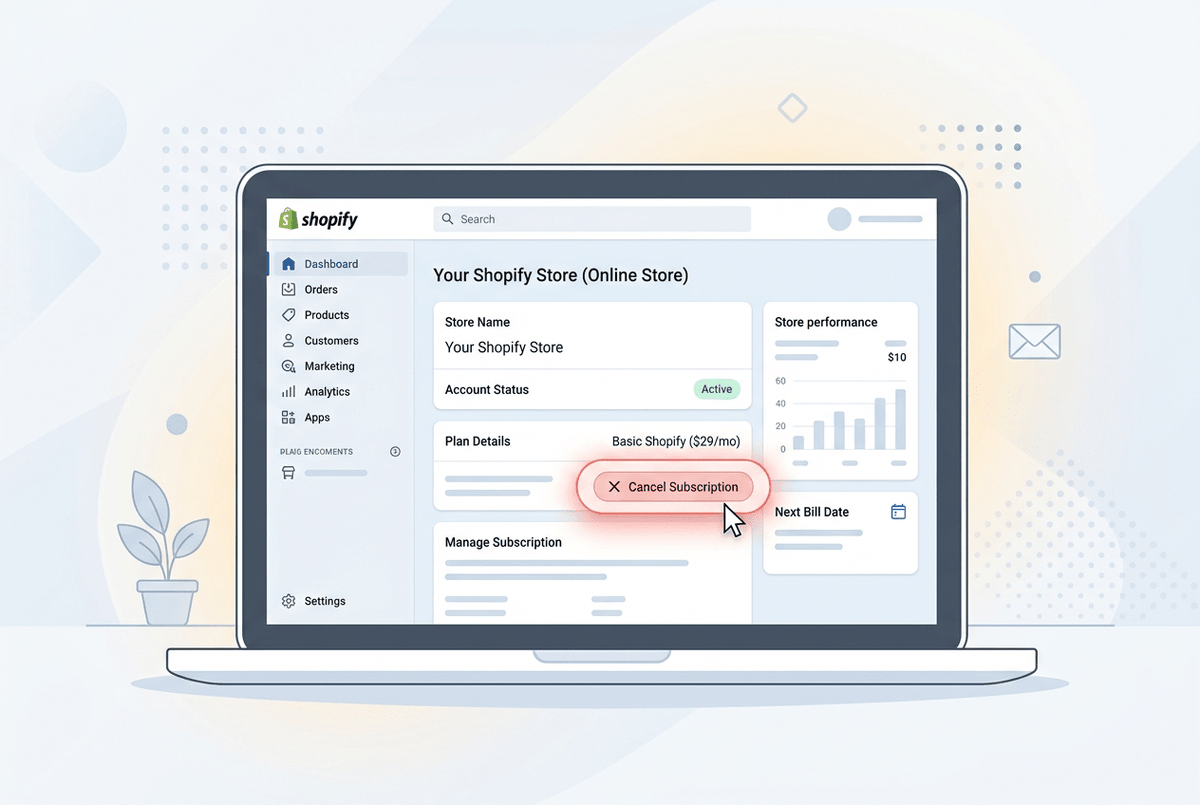 How to Cancel Your Shopify Subscription (and What to Do First) - SOLO MEDIA GROUP