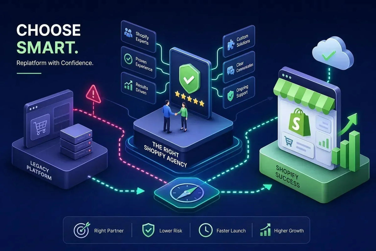 How to Choose the Right Shopify Agency for a Replatform or Redesign