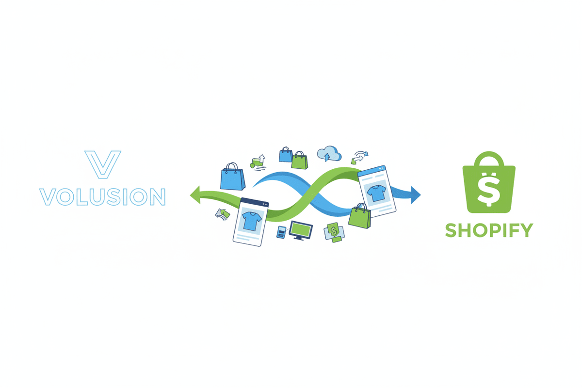 Migrate from Volusion to Shopify (2026): A Complete Guide - SOLO MEDIA GROUP