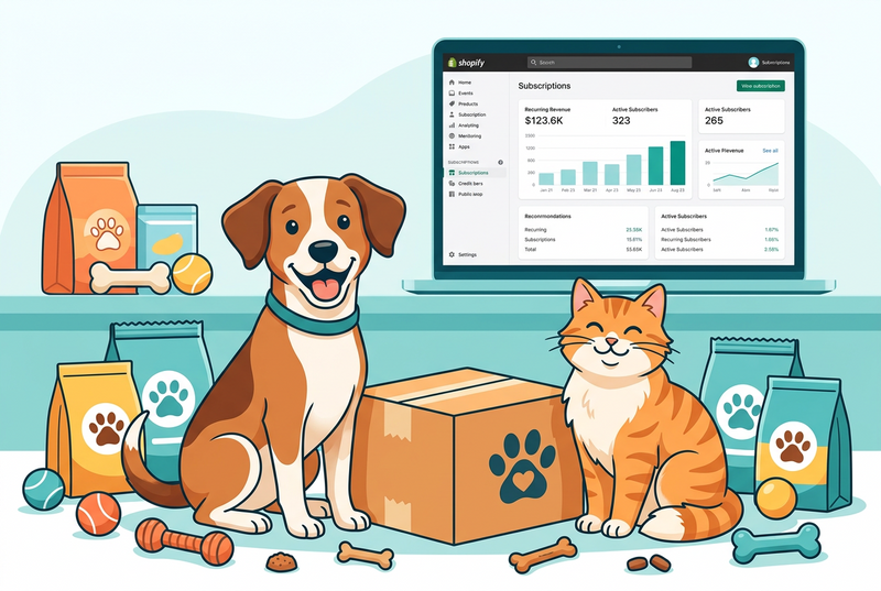 Shopify for Pet Brands: How to Compete With Chewy's Autoship, and Who Can Build It