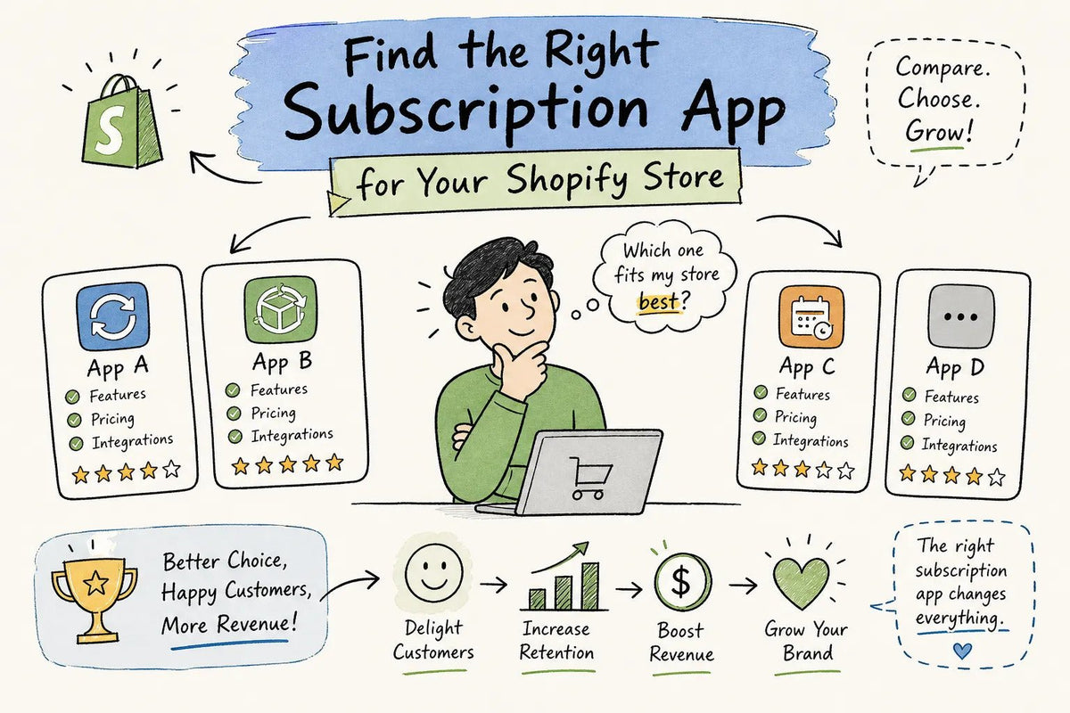 Shopify Subscription App Comparison: 2026 Buyer's Guide - SOLO MEDIA GROUP