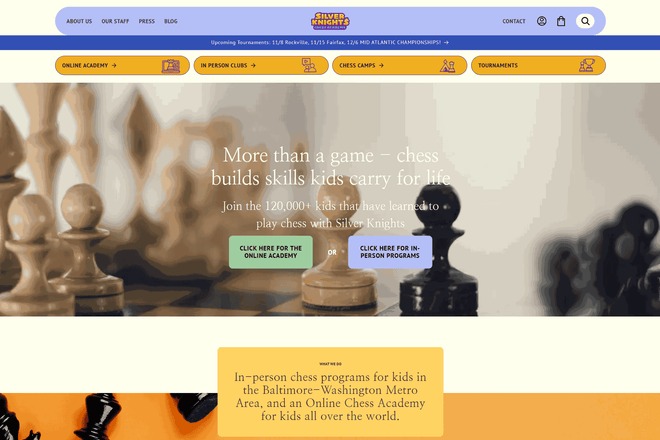 Imagen hover de Silver Knights Chess...