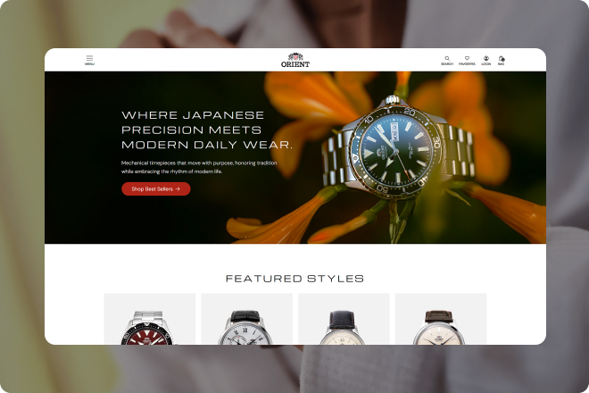 Imagen hover de Orient